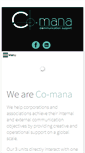 Mobile Screenshot of co-mana.com